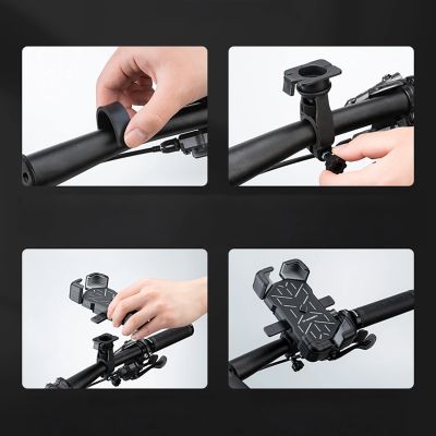 8. Wozinsky WUD-01B Handlebar Phone Holder for Bike - Black