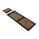 ECO Health Mat with Acupressure Spikes and Pillow, 130x50cm, XXL, Gold Spikes, Rebel Active