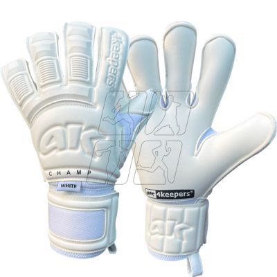 4. 4keepers Champ Gold White VI RF2G M S906465 goalkeeper gloves