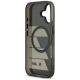 7. BMW M IML Metal Buttons Tricolor Lines MagSafe Case for iPhone 17 - Gray