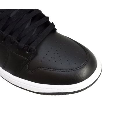 4. Air Jordan 1 Mid (GS) Basketball Shoe Black/Metallic Gold - DQ8426-071