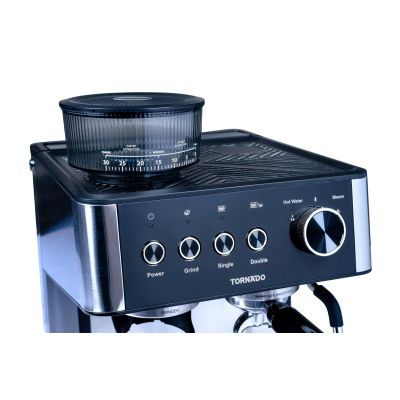 14. ELDOM PRESSURE ESPRESSO MACHINE ECK1 1300W 20 BAR, MILK TANK, 6 AUTOMATIC PROGRAMS, 2 MANUAL PROGRAMS