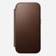 6. Nomad Modern Leather Folio Cell Phone Case 16 cm (6.3") Brown