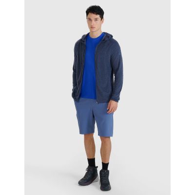 3. Primaloft Active men's trekking sweatshirt with a hood, 4F 4FWSS25TFSWM473-22S