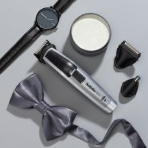 BaByliss 8-in-1 Titanium Silver, Black
