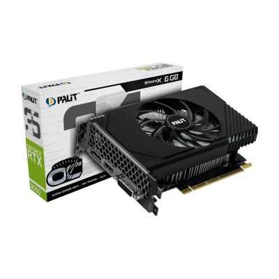 8. graphics card Palit RTX 3050 STORMX OC 6GB