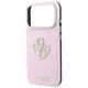 6. Guess Smooth & Big Strass Logo Case for iPhone 18 Pro Max / 17 Pro Max - Pink
