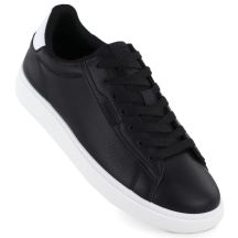Men's sports shoes, eco-leather, black, Big Star TT174332