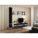 2. TV cabinet VIGO NEW '180' 30/180/40 white/black flat