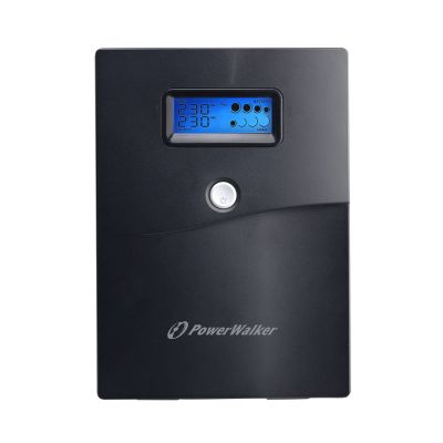 2. POWER WALKER UPS LINE-IN VI 3000 SCL (4X SCHUKO 230V, RJ11/45 IN/OUT, USB, LCD)