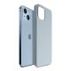8. 3mk Hardy Silicone MagCase for iPhone 14 Plus - Blue