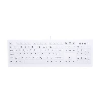 4. CHERRY AK-C8100F-U1-W/GE Medical Keyboard USB QWERTZ German White