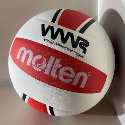 2. WWR Official Ball Molten WR58X-RK Wheelchair Rugby Ball