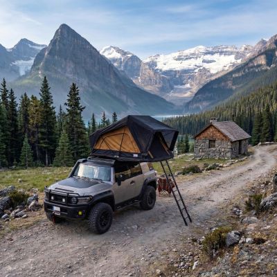 46. OFFLANDER ROOF TENT SOFT HYBRID 190