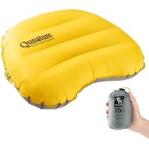Qunature Inflatable Travel Pillow, Yellow