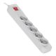 4. Activejet 5-pin/5-pin surge protector (10A; 2300W) 5m; gray