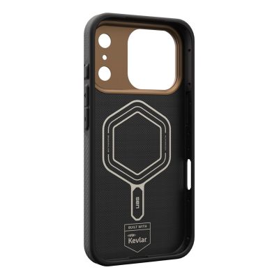 9. UAG Fibr Armr MagSafe - iPhone 17 Pro case compatible with MagSafe (kevlar graphite / bronze)