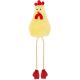 5. SITTING HENS 18CM SPRING DECORATION