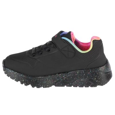 2. Skechers Uno Lite Rainbow Specks 310457L-BKMT Black 29