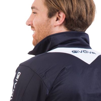 15. Givova Visa tracksuit navy blue and white 0403