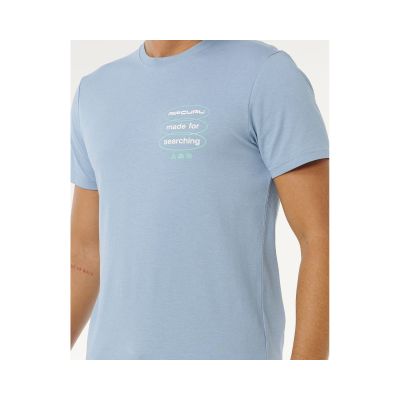 4. Men's RIP CURL Vaporcool Search 3 Stacks Tee Blue