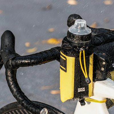 5. Rockbros AS-162 Waterproof Handlebar Bottle Bag - Yellow