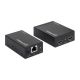 6. Manhattan 207461 AV Extender AV Transmitter and Receiver Black