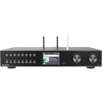7. TELESTAR TOP 500 HiFi Module Black Multifunctional Radio