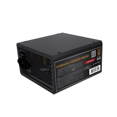 GEMBIRD COMPUTER POWER SUPPLY FORNAX POWER 650W 80+BRONZE ATX, 650W, ACTIVE PFC, 12CM FAN