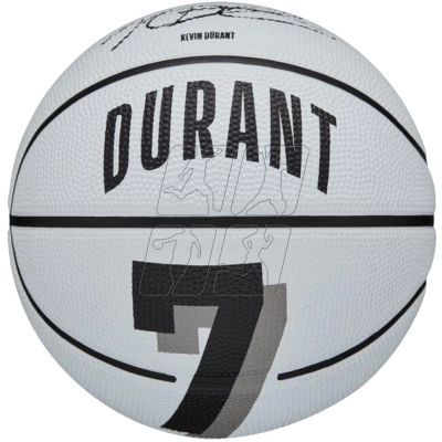 5. Basketball Wilson NBA Player Icon Kevin Durant Mini Ball WZ4007301XB