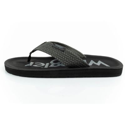 2. Wrangler men's Zane Flipflop shoes, gray flip-flops