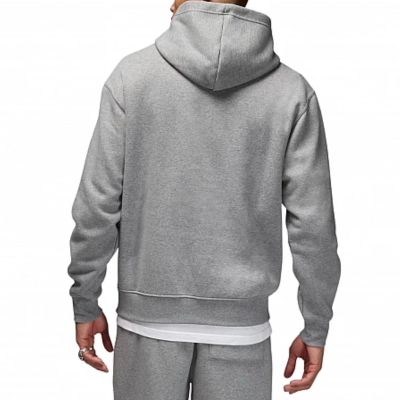 2. Men's Air Jordan Essentials Fleece Carbon Heather Hoodie - FJ7774-091