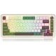 REDRAGON K681CGC-RGB-PRO Cyrus Keyboard USB + RF Wireless + Bluetooth White, Green