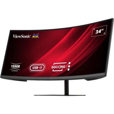 5. Viewsonic VG3419C-2 Computer Monitor 86.4 cm (34") 3440 x 1440 px UltraWide Quad HD LED Black