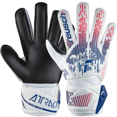 5. Reusch Attrakt Solid M 5470016 8906 goalkeeper gloves