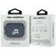 4. Karl Lagerfeld Monogram Karl & Choupette Head Case for AirPods Pro 3 - Black