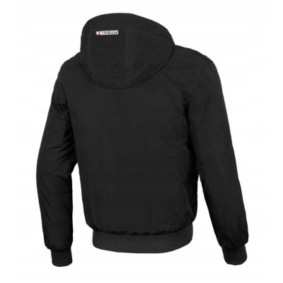 2. Pit Bull West Coast Cabrillo Summer Hooded Men's Spring Jacket Black - 5230139