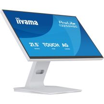 iiyama ProLite T2252MSC-W2AG computer monitor 54.5 cm (21.4") 1920 x 1080 px Full HD LCD Touchscreen White