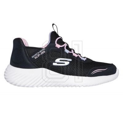 5. Skechers Slip-ins Bounder Simple Cute Jr 303585N-BLK shoes