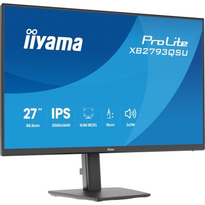 25. iiyama ProLite XB2793QSU-B1 computer monitor 68.6 cm (27") 2560 x 1440 px Quad HD LED Black