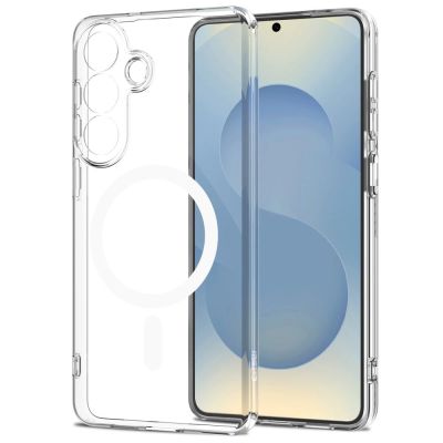 2. Tech-Protect FlexAir MagSafe Case for Samsung Galaxy S26+ - Transparent