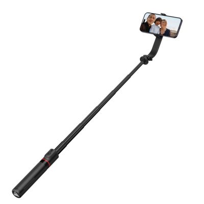 2. Tech-Protect L04S Bluetooth Selfie Stick with Tripod up to 95cm and 360 Head - Black