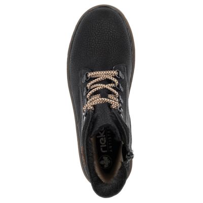 12. Waterproof black women's hiking ankle boots Rieker Y3433-00
