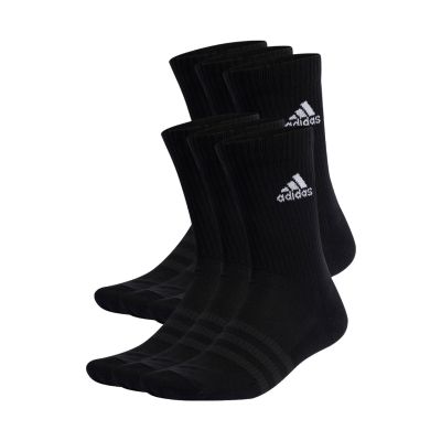 2. Adidas Cushioned Sportswear Crew Socks 6pack IC1316