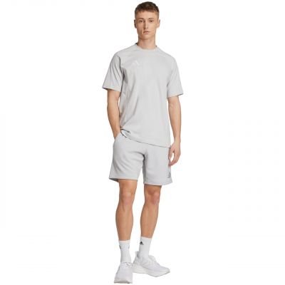 7. Men's adidas Tiro 25 Travel shorts gray JY5946