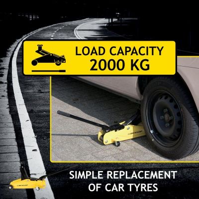 30. CAR JACK HYDRAULIC JACK FROG DUNLOP 2000KG