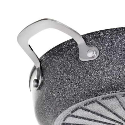 6. BALLARINI Salina Granitium deep frying pan with 2 handles, granite, 24 cm 75002-811-0
