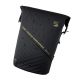 21. ASUS ROG SLASH Backpack Edition 20 Roll-Up Backpack Black Polyester, Waxed Leather (Pull Up)