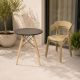 6. SAND PLASTIC GARDEN CHAIR