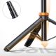 2. Tech-Protect L03S Bluetooth selfie stick with remote control, tripod up to 148cm and head 180 - black